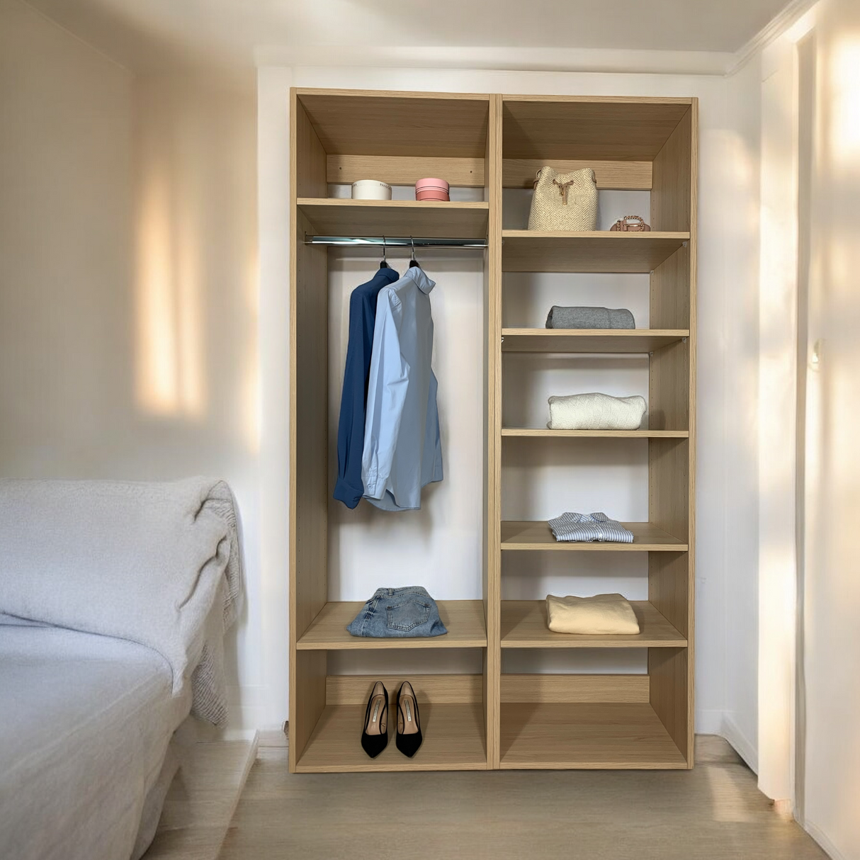 Modulo Columna estantes