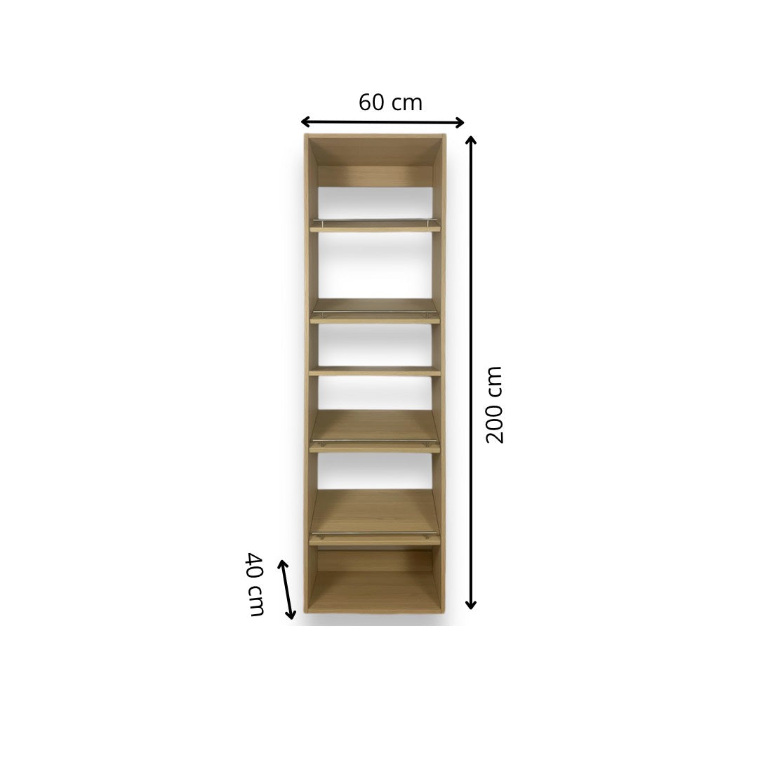 Módulo columna con 4 cajones